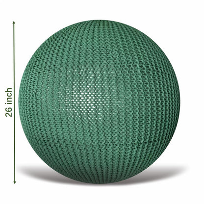 Natural Cotton Rope Ball Cover: Handmade Chemical-Free Comfort