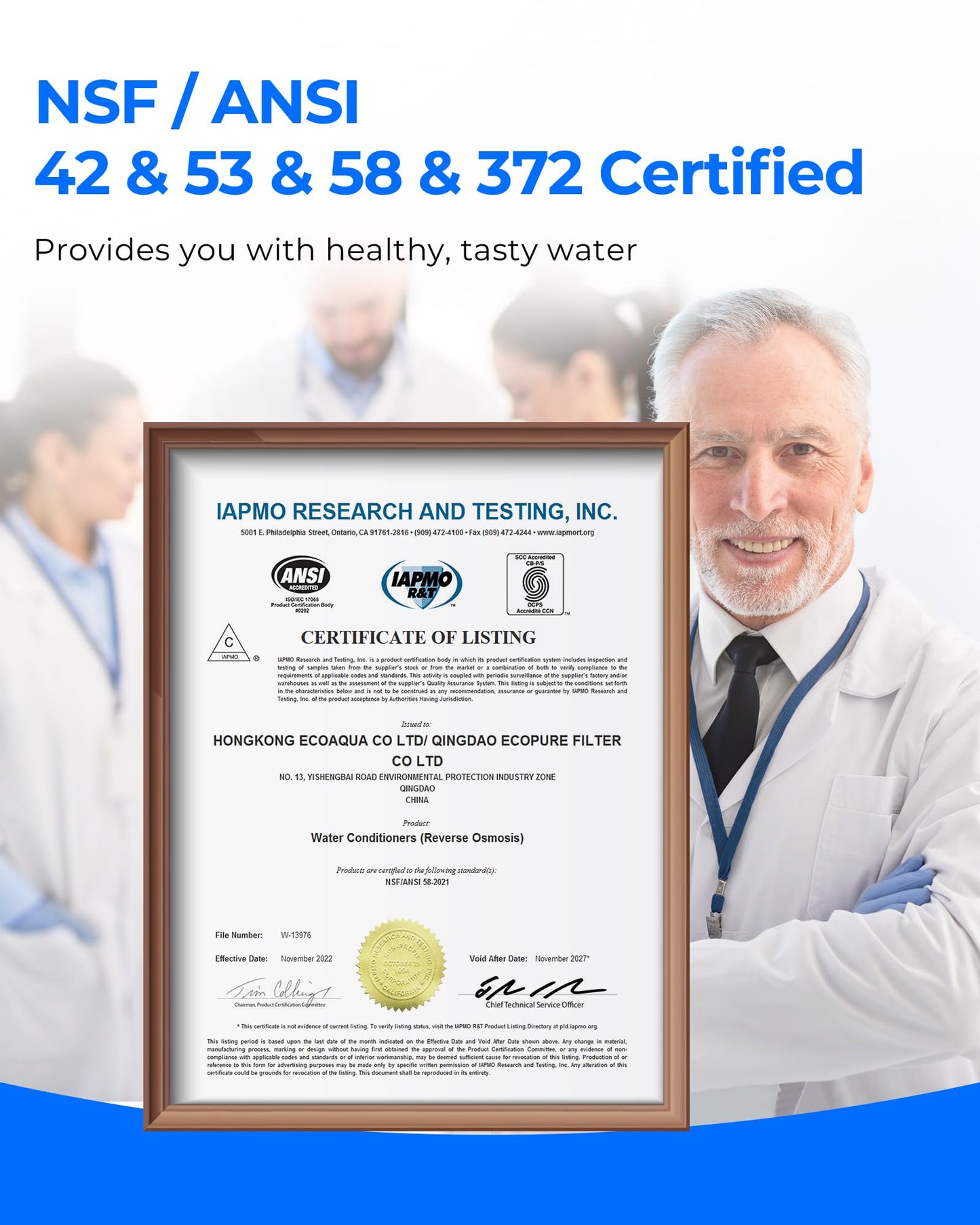 Ultimate Purity: Waterdrop G3P800 10-Stage Tankless RO to Eliminate PFAS, Lead, and Radioactive Substances