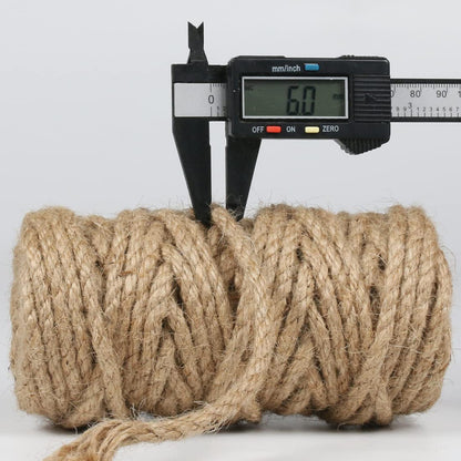 100% Natural Jute Twine: 1100 Feet of Biodegradable Cord for Zero-Waste Crafting and Gardening