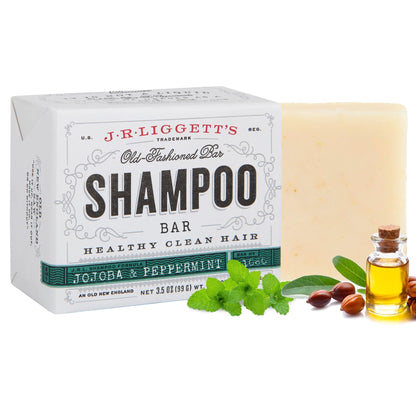 J·R·LIGGETT'S All-Natural Shampoo Bar: Tea Tree, Jojoba & Peppermint