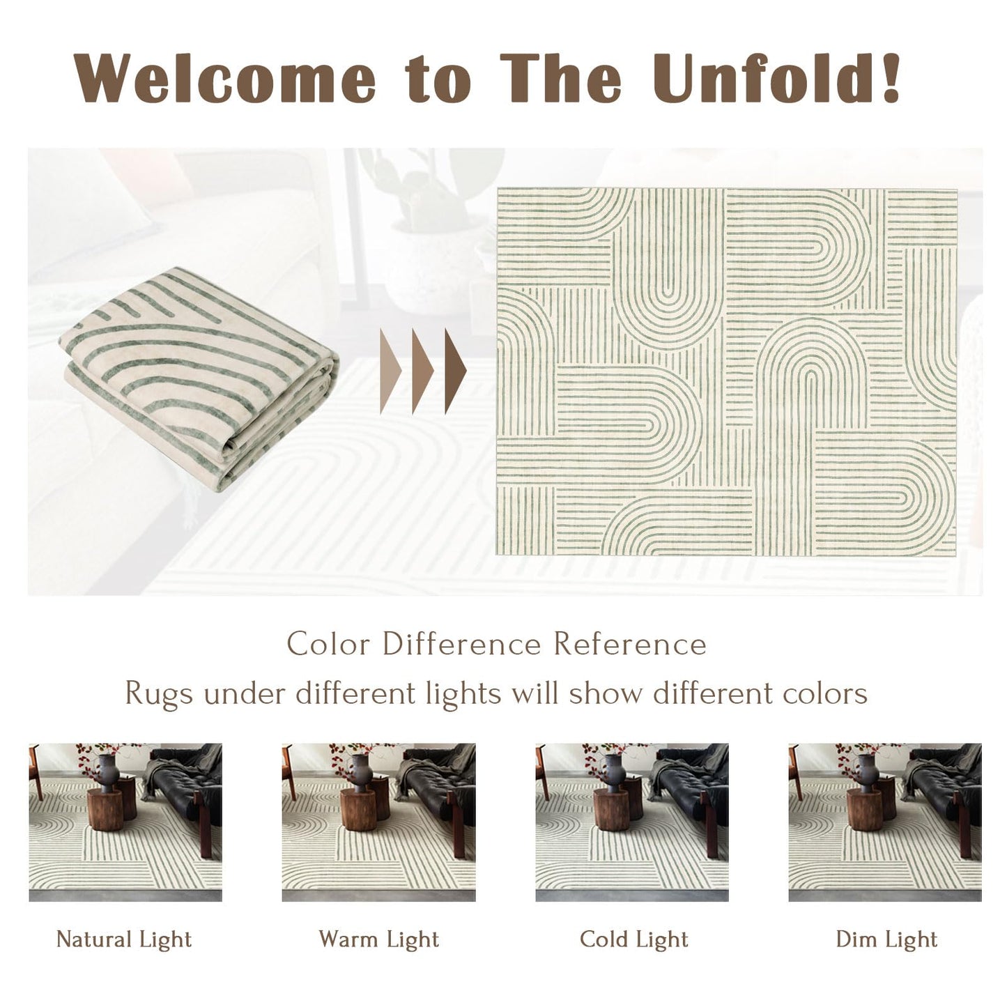 LUXRUG 6x9 OEKO-TEX Certified Modern Abstract Washable Rug