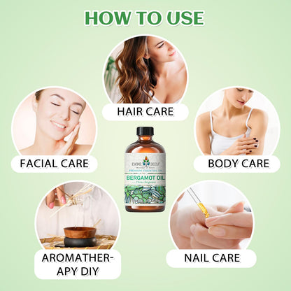 EVOKE OCCU: 100% Pure Clary Sage Essential Oil, 4oz