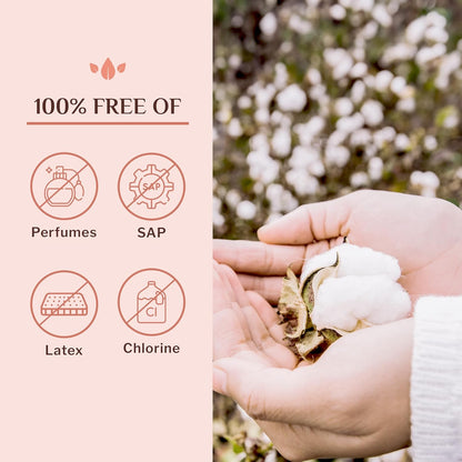 Organyc 100% Certified Organic Cotton Hospital Postpartum Pads