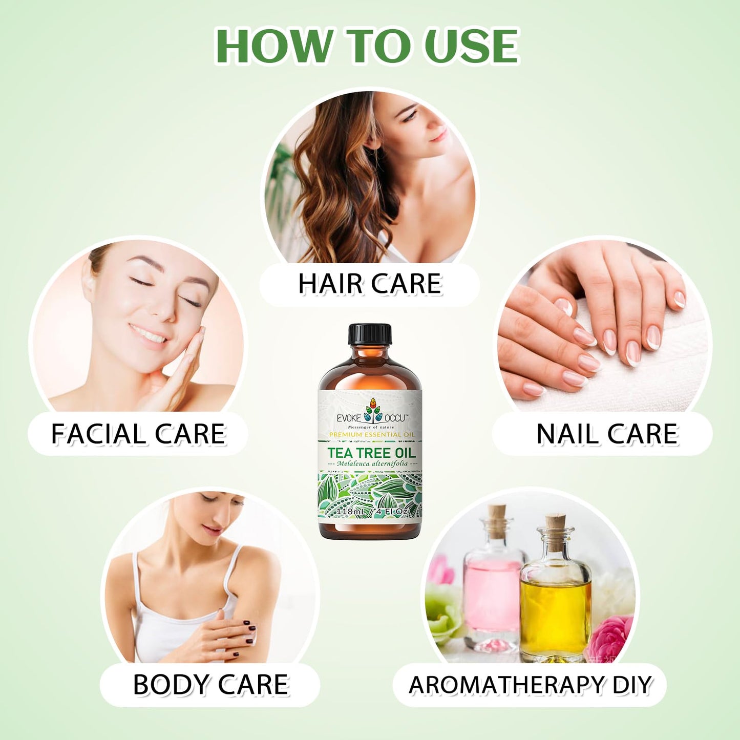 EVOKE OCCU: 100% Pure Clary Sage Essential Oil, 4oz
