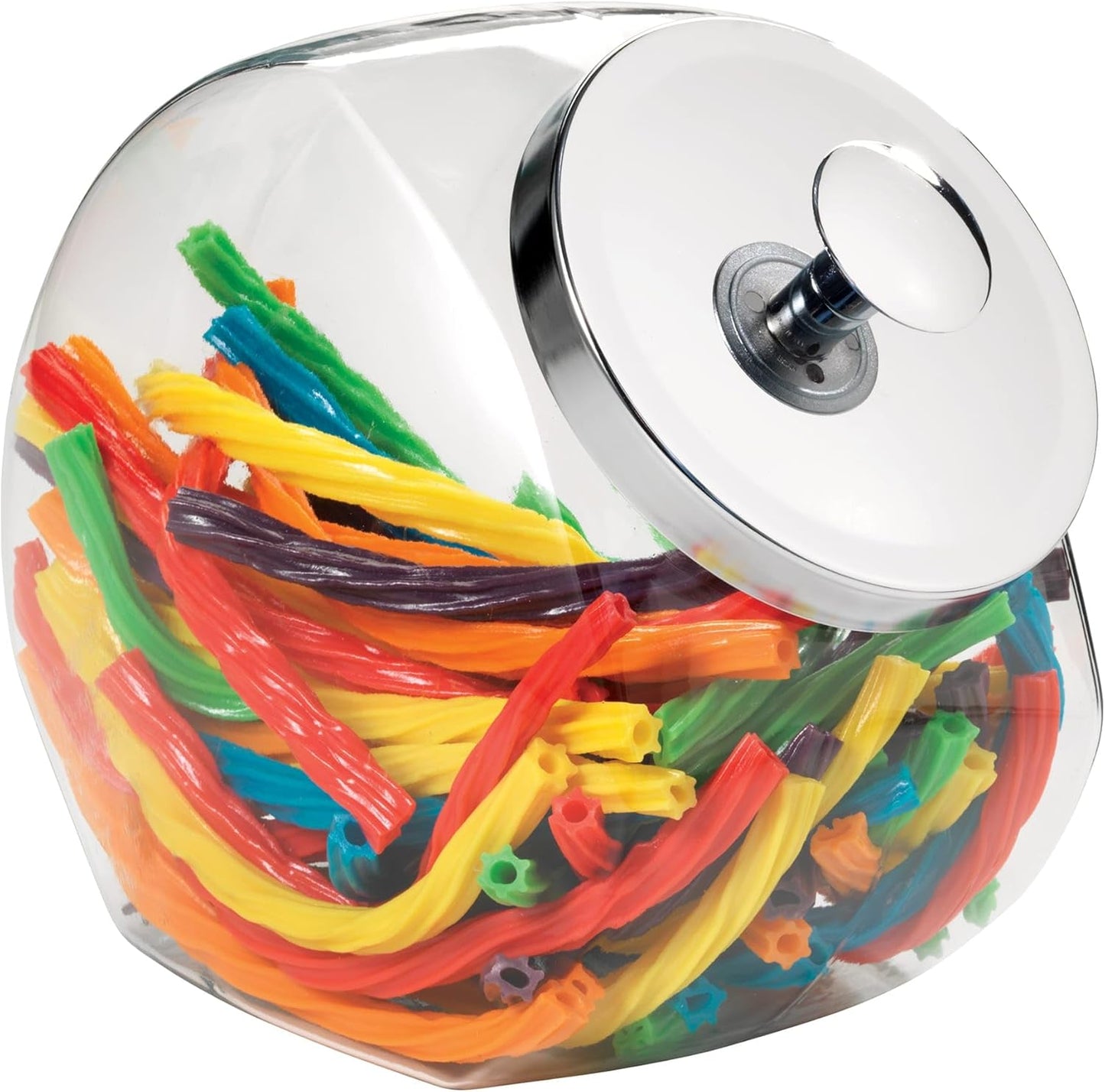 Anchor Hocking Glass Penny Candy Jar with Chrome Cover (1 Gallon)