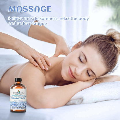 EVOKE OCCU 100% Pure Clary Sage Essential Oil: 4oz Value Size