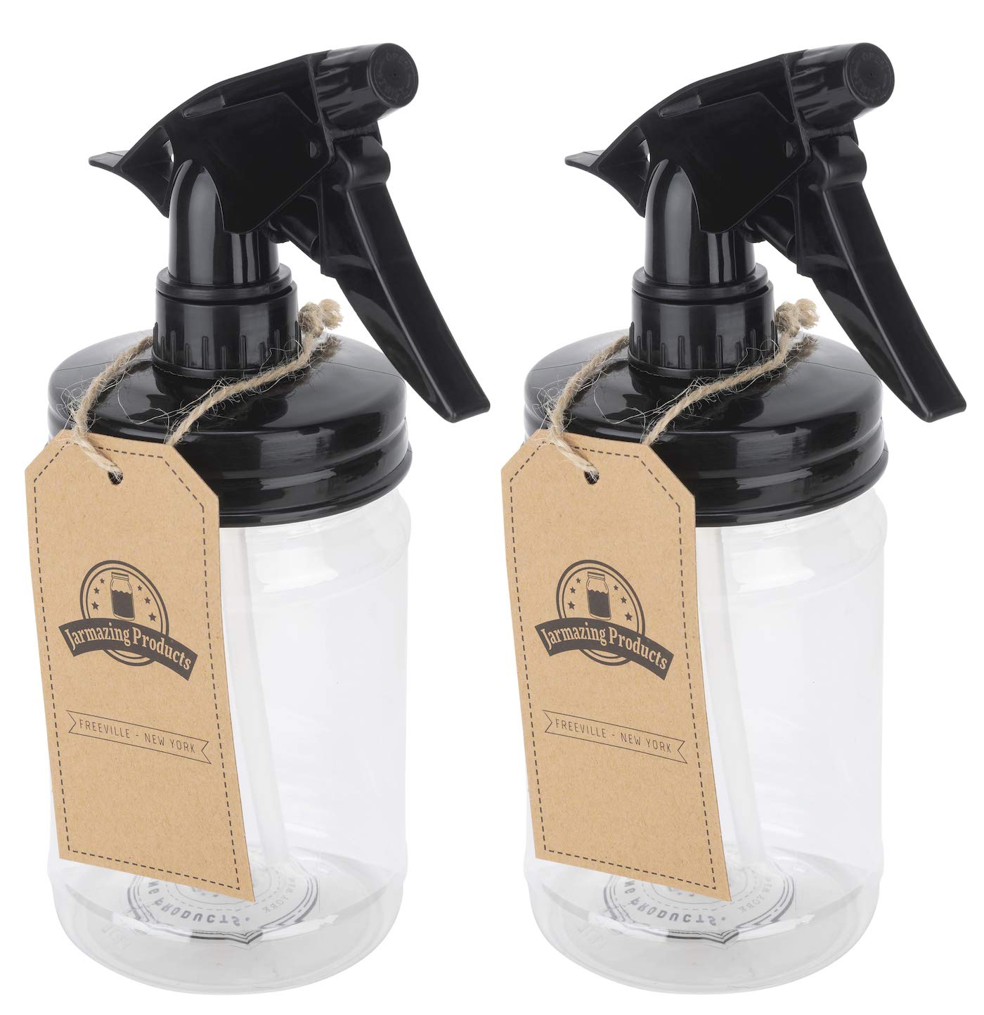 Jarmazing Products Mason Jar Sprayer 16oz (2-Pack)