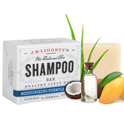 J·R·LIGGETT'S All-Natural Shampoo Bar: Tea Tree, Jojoba & Peppermint