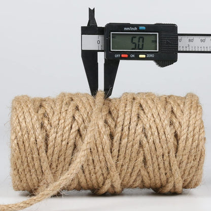 100% Natural Jute Twine: 1100 Feet of Biodegradable Cord for Zero-Waste Crafting and Gardening