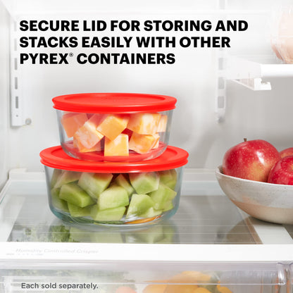 Pyrex Simply Store Glass Food Storage Container – BPA‑Free Lid