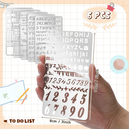 Stop Using Plastic: Metal Stencil Templates Made of Reusable Stainless Steel for Crafts