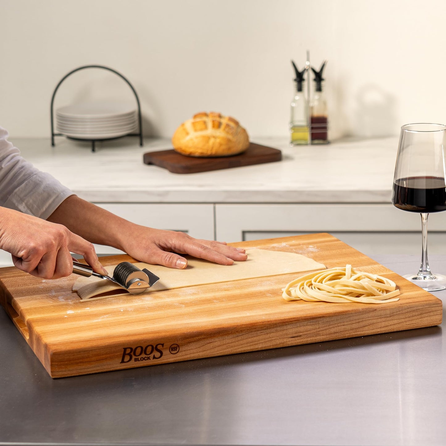 John Boos R‑Board Cutting Board | TRUE Shift Heirloom Prep Surface