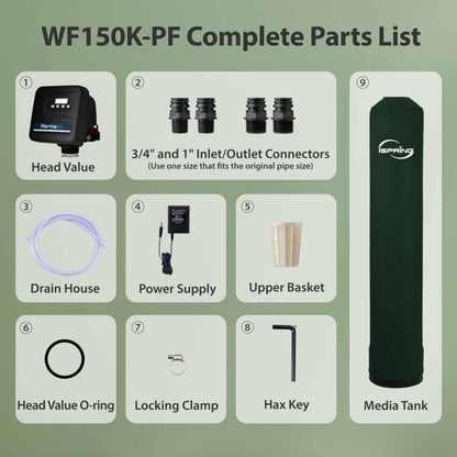 Whole-House PFAS Reduction Water Filter, 10-Year – iSpring WF150K-PF
