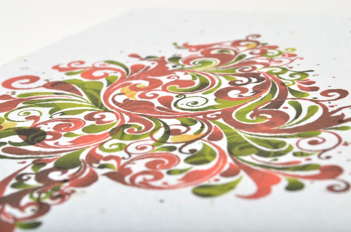 Grows When Planted: Eco-Friendly Seed Paper Cards Made from 100% Post-Industrial Recycled Paper