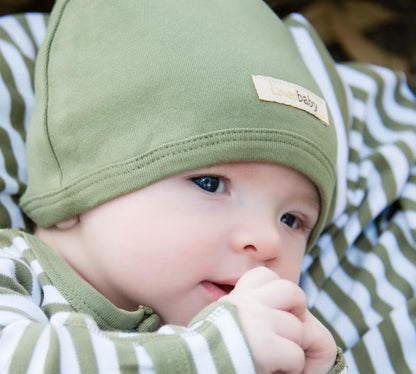 L'ovedbaby GOTS Certified 100% Organic Cotton Infant Cap