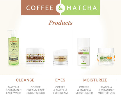Microplastic-Free Matcha Sugar Face Scrub, Vegan – Lily Sado