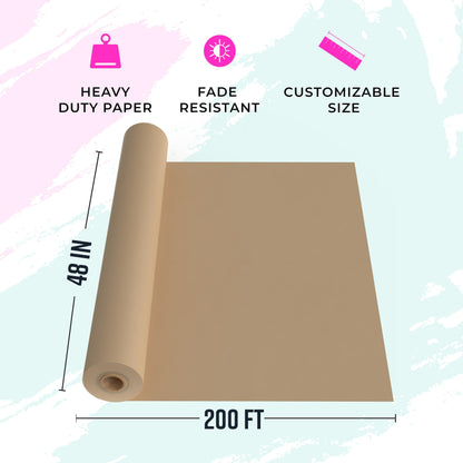 Stop Using Bubble Wrap: The 1,200" Recycled Brown Kraft Paper Roll, USA Made