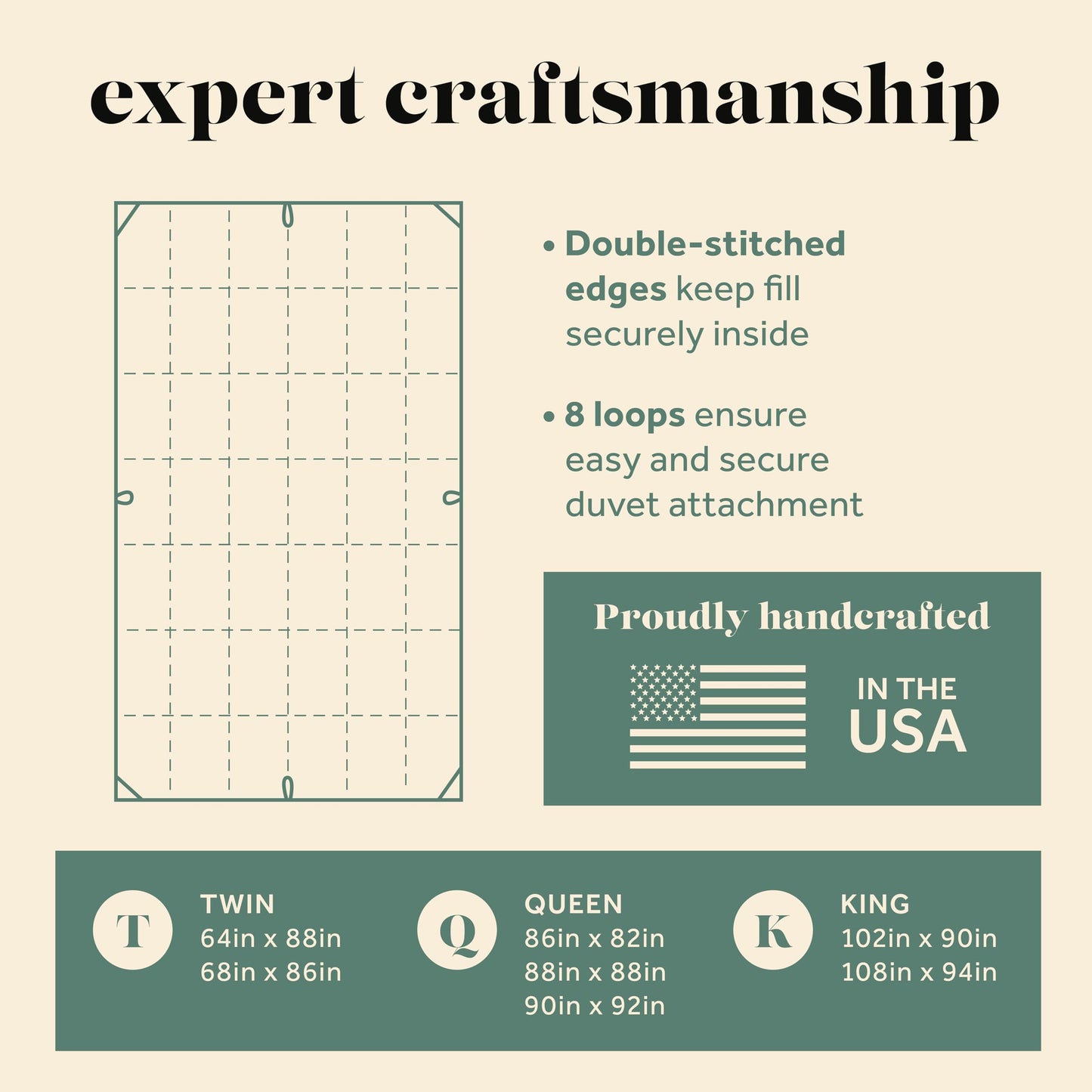 ComfyDown RoyalRest Comforter: 750+ Fill Power Luxury Goose Down