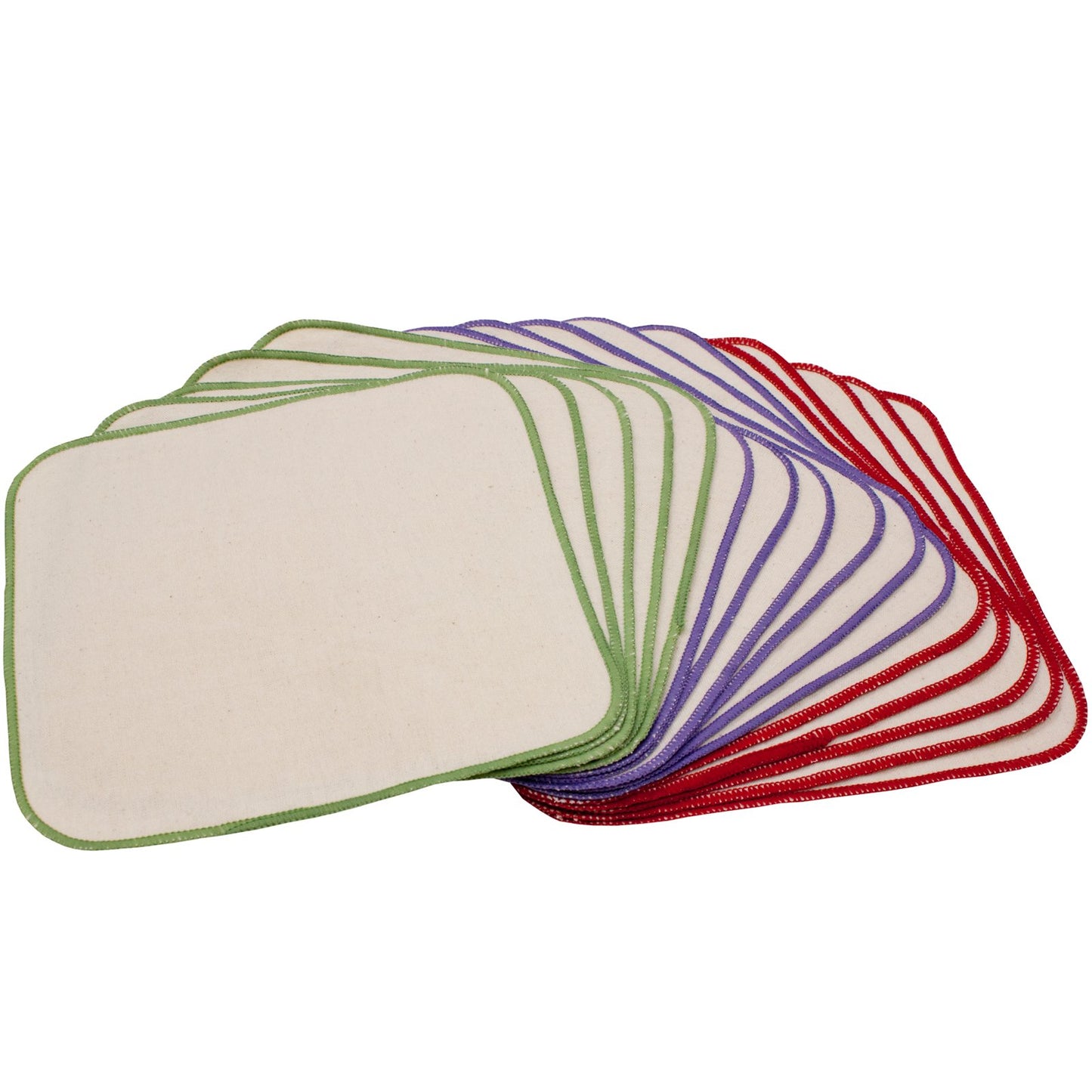 OsoCozy Flannel Baby Wipes: 100% Unbleached Cotton Purity