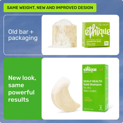 Ethique "Professor Curl" Shea Butter Shampoo Bar: Plastic-Free