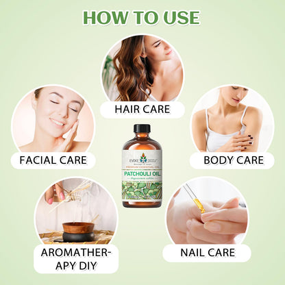 EVOKE OCCU: 100% Pure Clary Sage Essential Oil, 4oz
