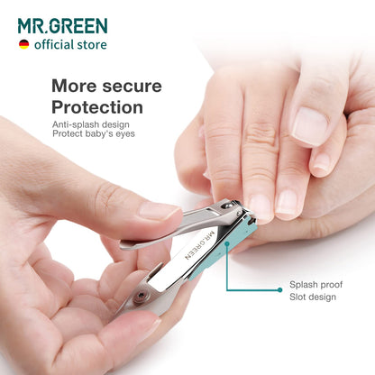 MR.GREEN Baby Safety Clippers: Medical-Grade Anti-Splash Tool
