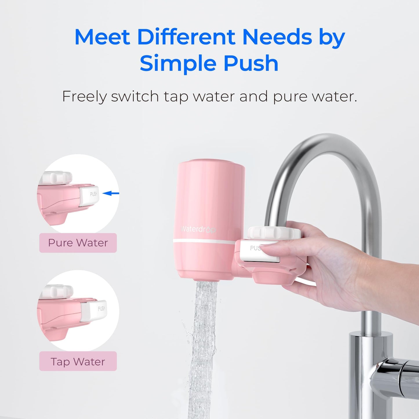 Waterdrop: The 304 Stainless Steel Faucet Filter That Ends Plastic Body Waste