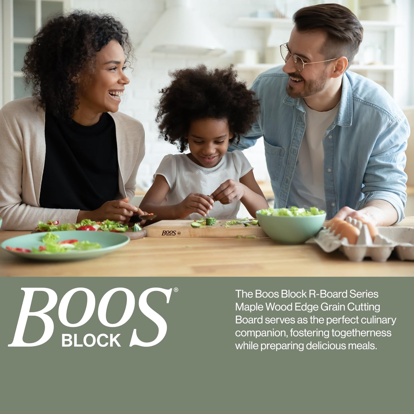 John Boos R-Board Series Maple Cutting Board (24”x18”x1.5”)