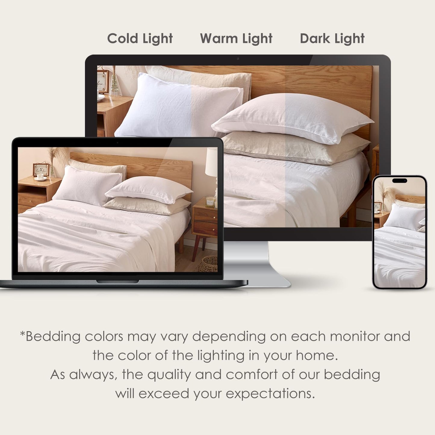 DAPU Pure Linen Sheets Set • 100% French Linen | TRUE Shift Breathable Bedding
