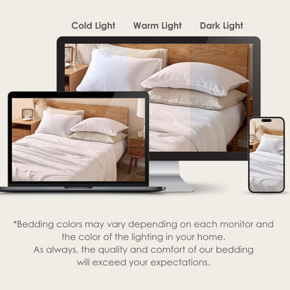 DAPU Pure Linen Sheets Set • 100% French Linen | TRUE Shift Breathable Bedding