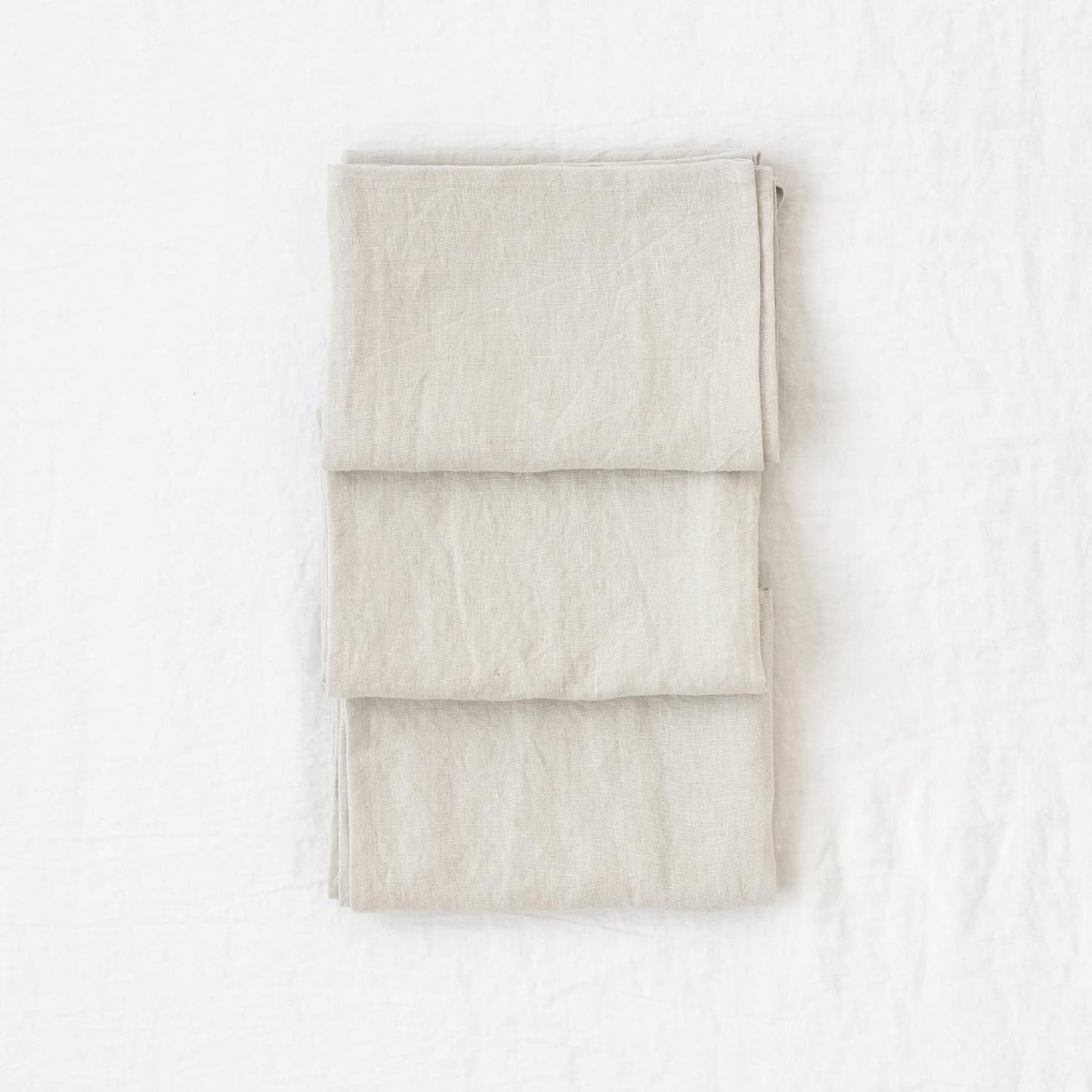 MagicLinen 100% European Linen Tea Towels: OEKO-TEX Certified, Naturally Antibacterial Flax, Handmade in Europe