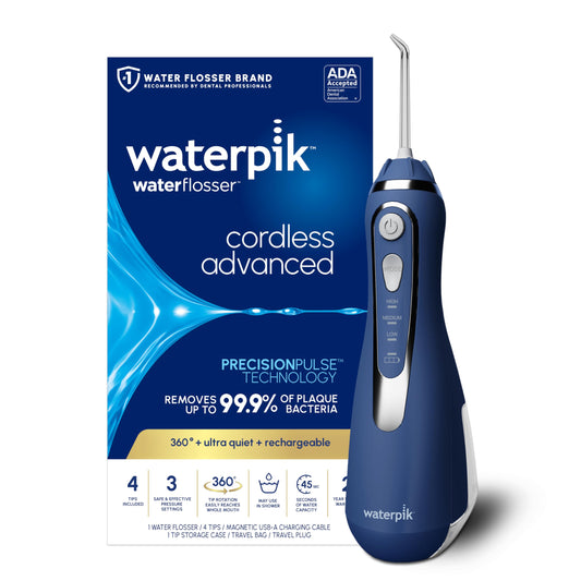 Waterpik Cordless Advanced 2.0 Flosser | TRUE Shift Travel‑Ready Oral Jet