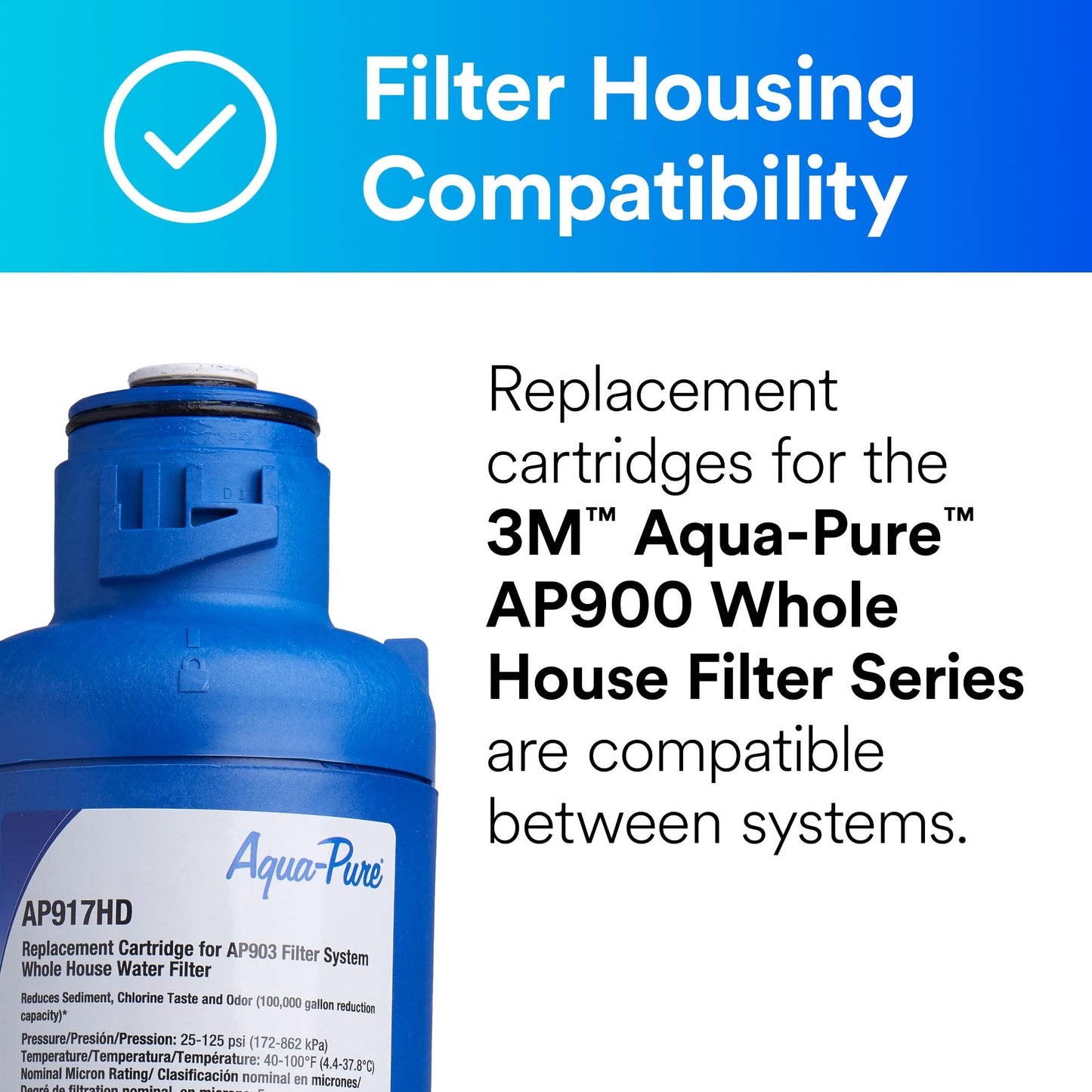 3M Aqua-Pure AP904: Heavy-Duty 304 Stainless Steel Filter to Eliminate Chlorine & Scale