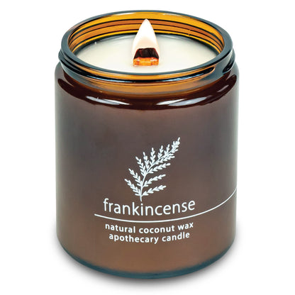 Non-Toxic Coconut Wax Candle: Signature Crackling Wood Wick, Phthalate-Free, 60-Hour Clean Burn