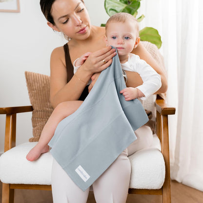 Comfy Cubs 6-Layer 100% Cotton Ultra Absorbent Burp Cloths (6-Pack)