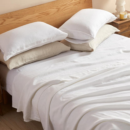 DAPU Pure Linen Sheets Set • 100% French Linen | TRUE Shift Breathable Bedding