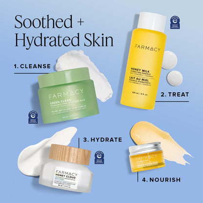 Farmacy Honey Halo Ceramide Face Moisturizer: Buckwheat Honey & Propolis