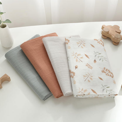 POMISO Muslin Swaddle Pack: 100% Pure Cotton Comfort