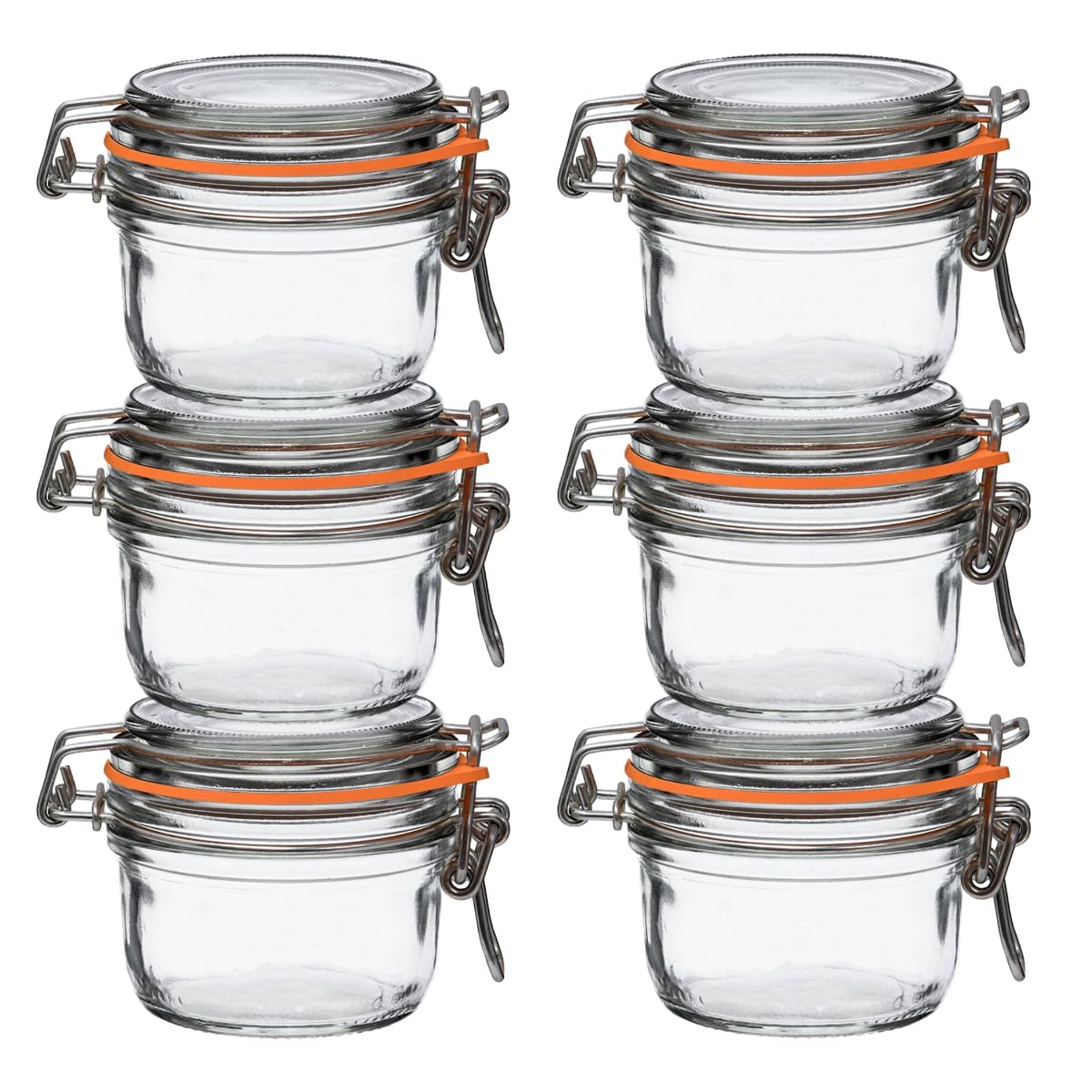 Le Parfait Super Terrine Jar - 4oz (Pack of 4) French Glass