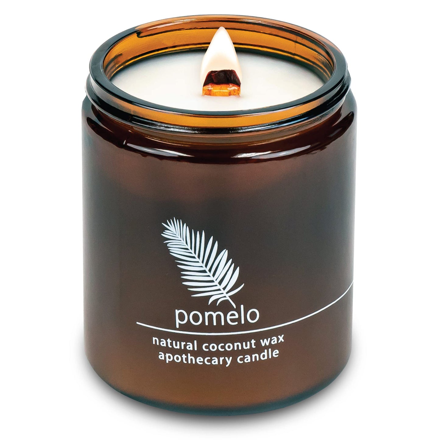 Non-Toxic Coconut Wax Candle: Signature Crackling Wood Wick, Phthalate-Free, 60-Hour Clean Burn