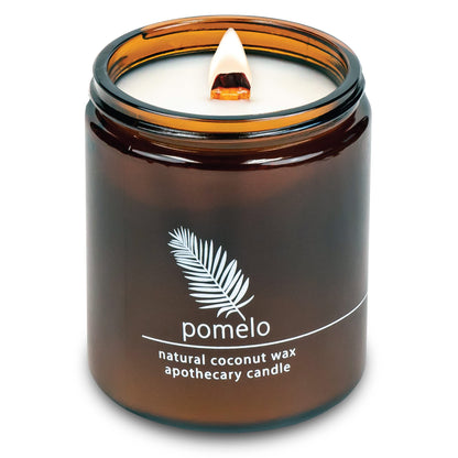 Non-Toxic Coconut Wax Candle: Signature Crackling Wood Wick, Phthalate-Free, 60-Hour Clean Burn