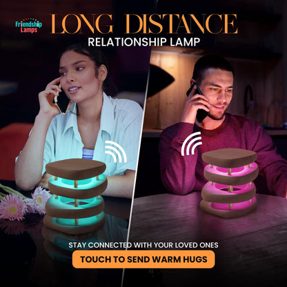 Filimin Friendship Lamp: Mid-Century Knotty Alder Wood