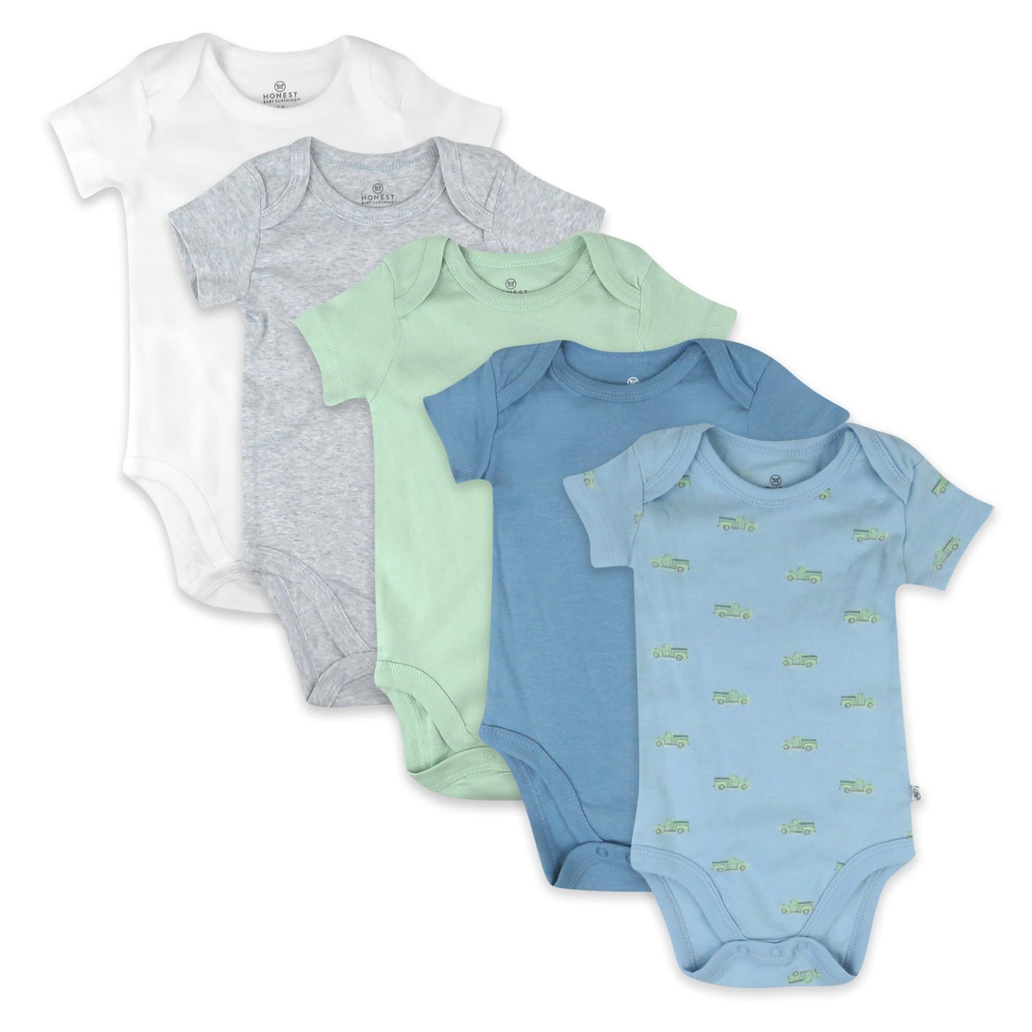 HonestBaby Organic Cotton Bodysuits: GOTS Certified Purity