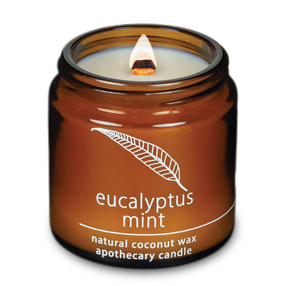 Non-Toxic Coconut Wax Candle: Signature Crackling Wood Wick, Phthalate-Free, 60-Hour Clean Burn