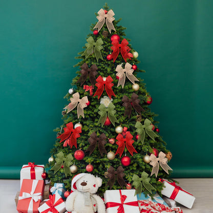 Extended 12-Yard Burlap Ribbon: Natural Wired Edge for Permanent, Handmade Bows & Garlands