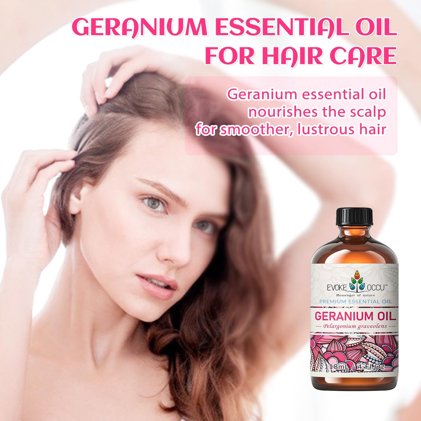 EVOKE OCCU 100% Pure Clary Sage Essential Oil: 4oz Value Size