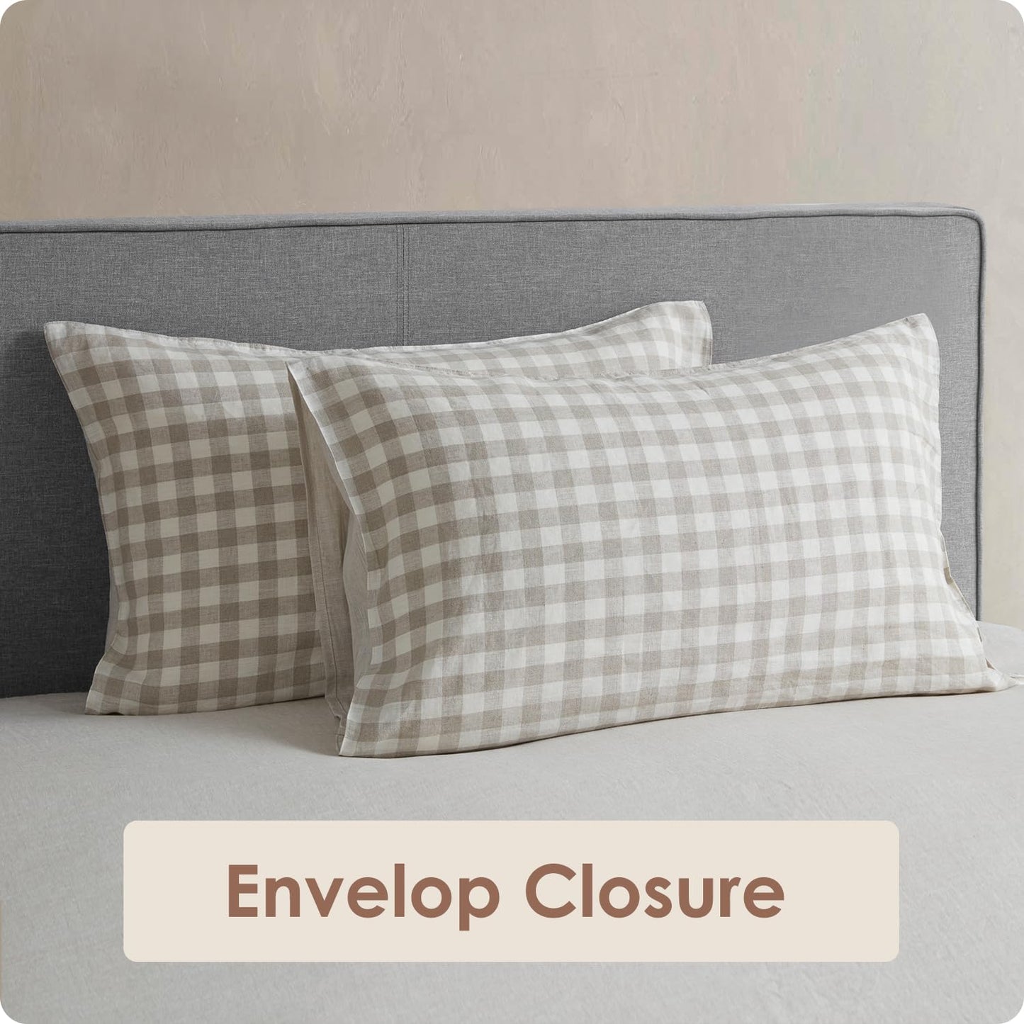 DAPU 100% Pure French Linen Sheets: Natural Normandy Flax Set