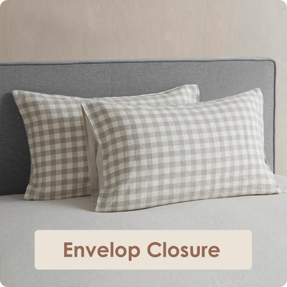 DAPU 100% Pure French Linen Sheets: Natural Normandy Flax Set