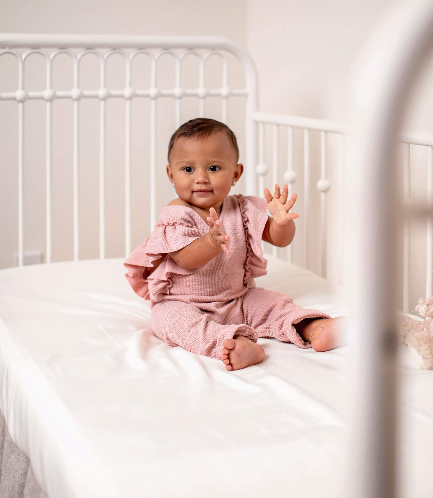 Pure Bamboo Organic Crib Sheet: 100% Viscose Cooling Purity