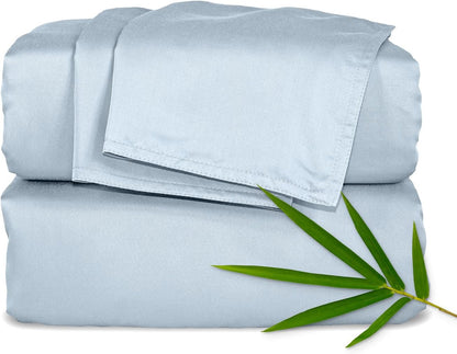 Pure Bamboo 100% Organically Grown Viscose 4-Piece King Sheet Set